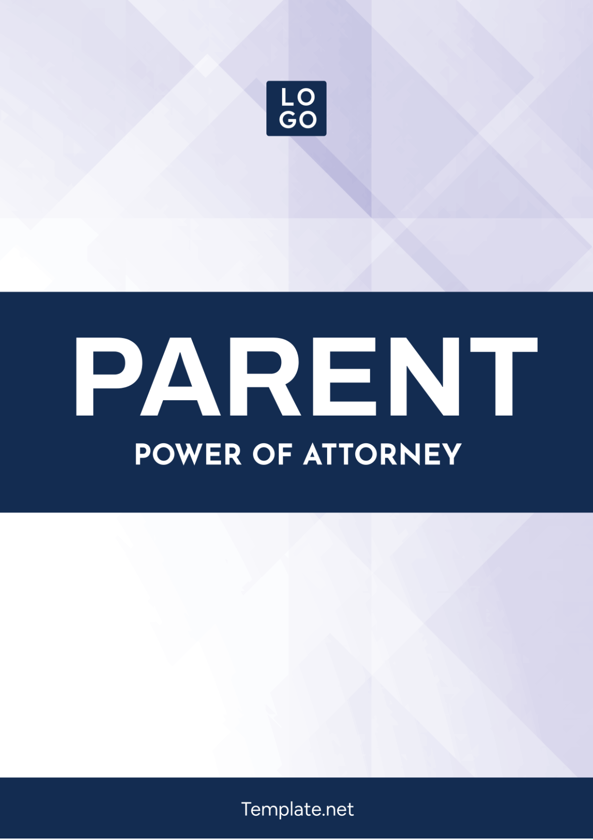 Parent Power of Attorney Template