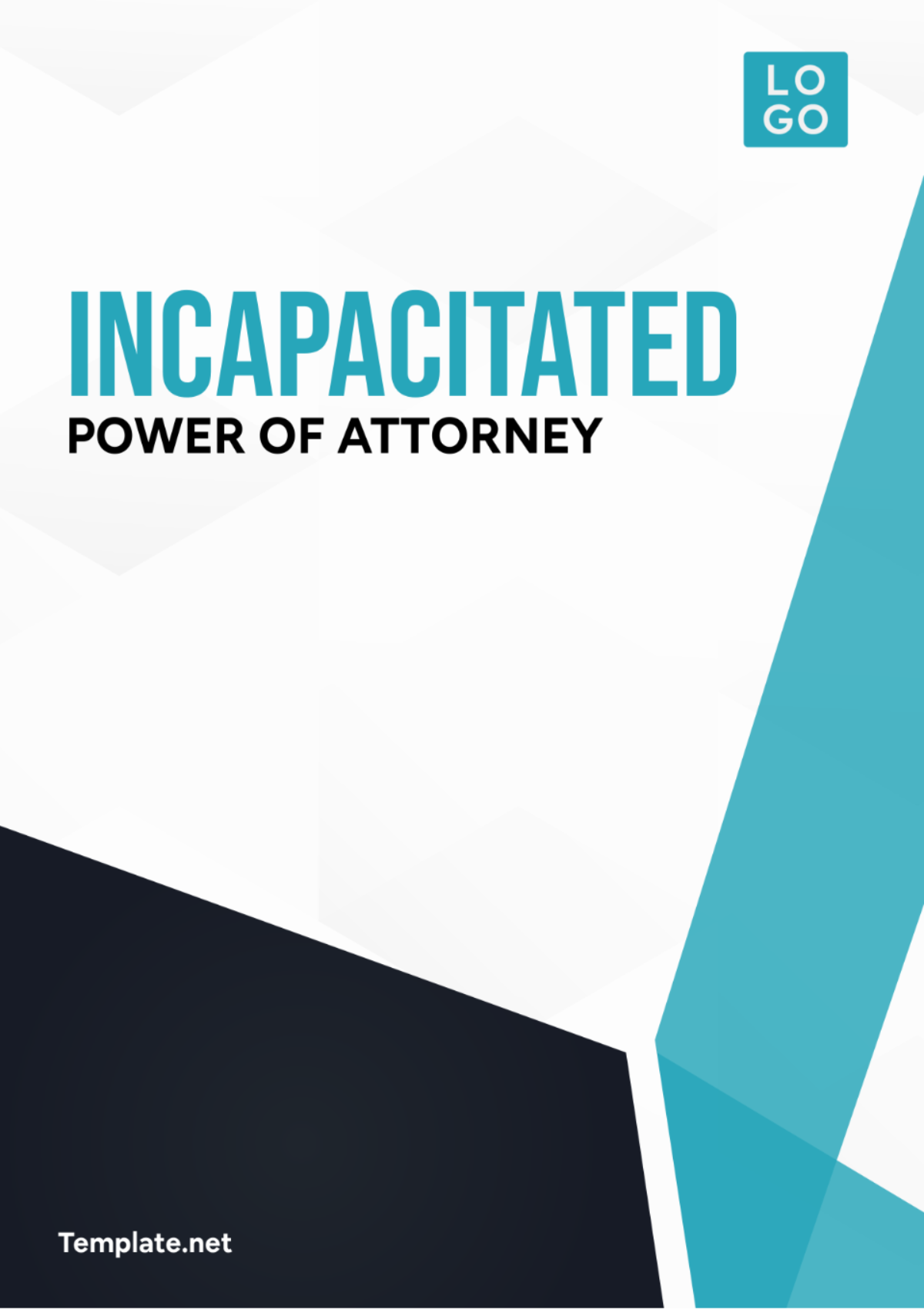 Incapacitated Power of Attorney Template