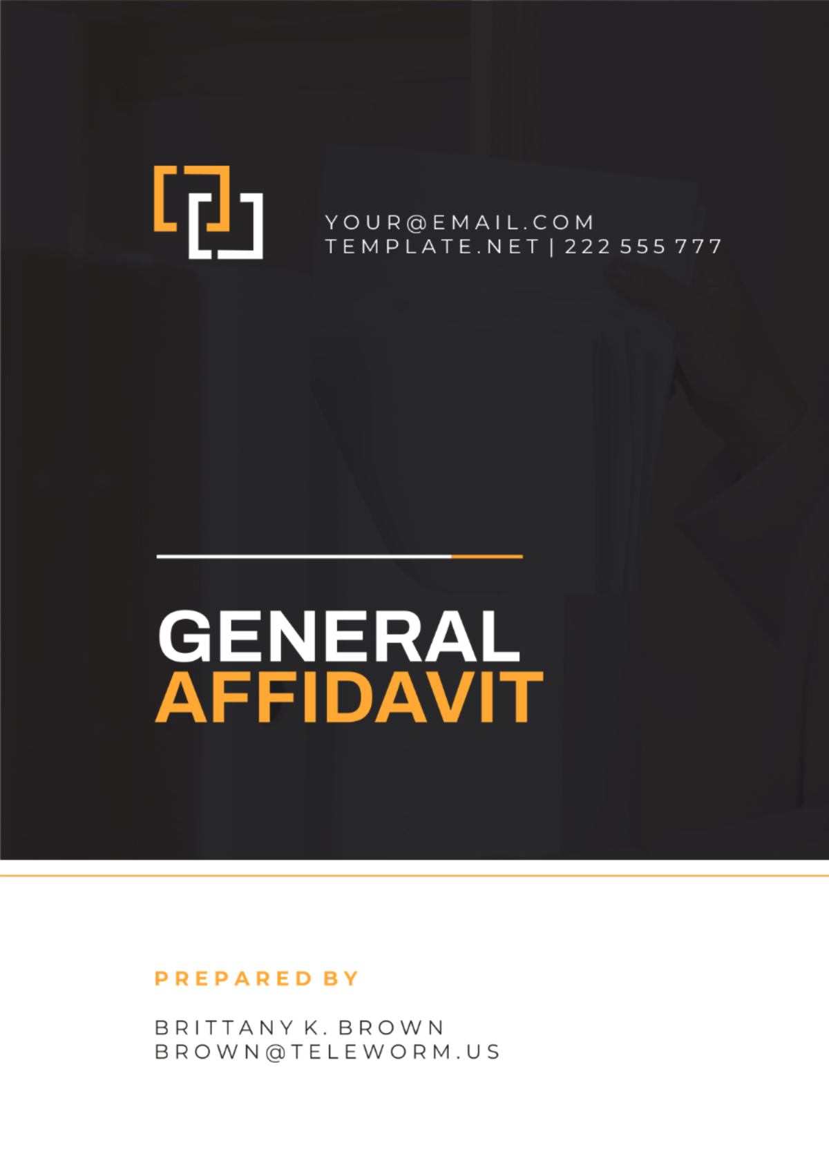 Virginia General Affidavit Template - Edit Online & Download