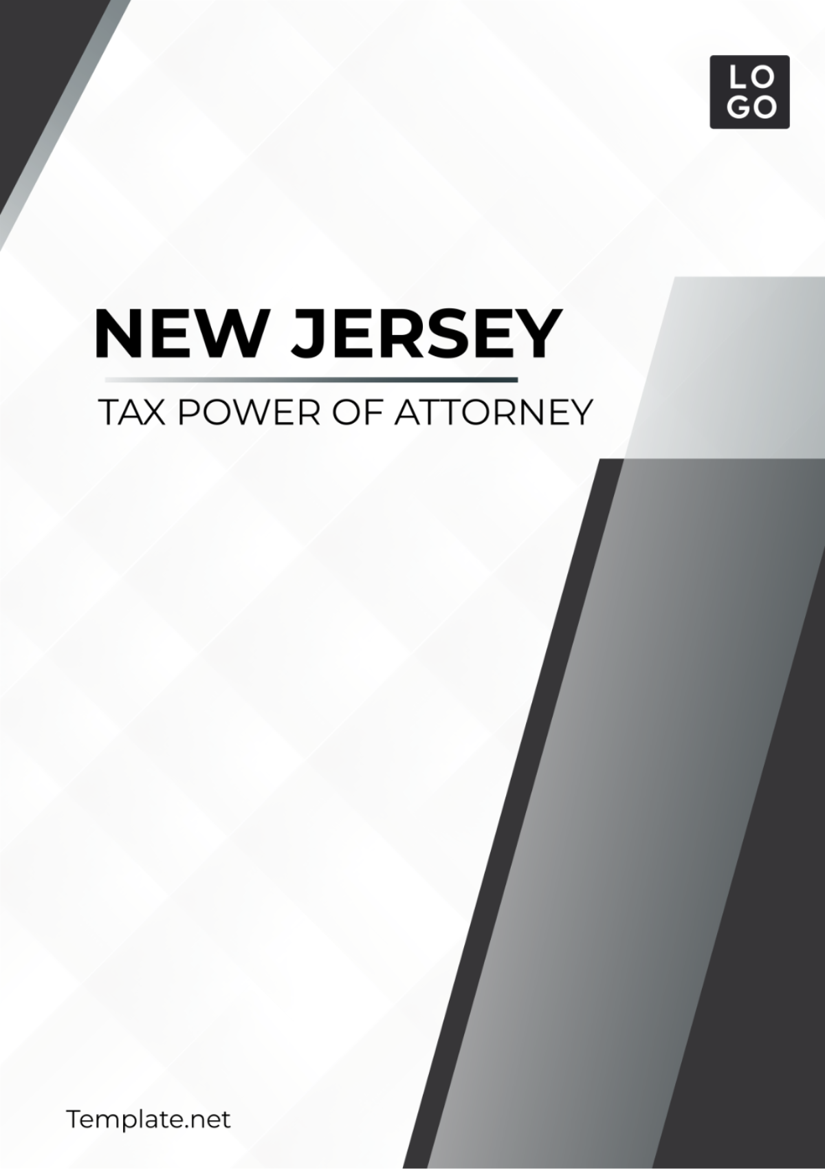 New Jersey Tax Power of Attorney Template