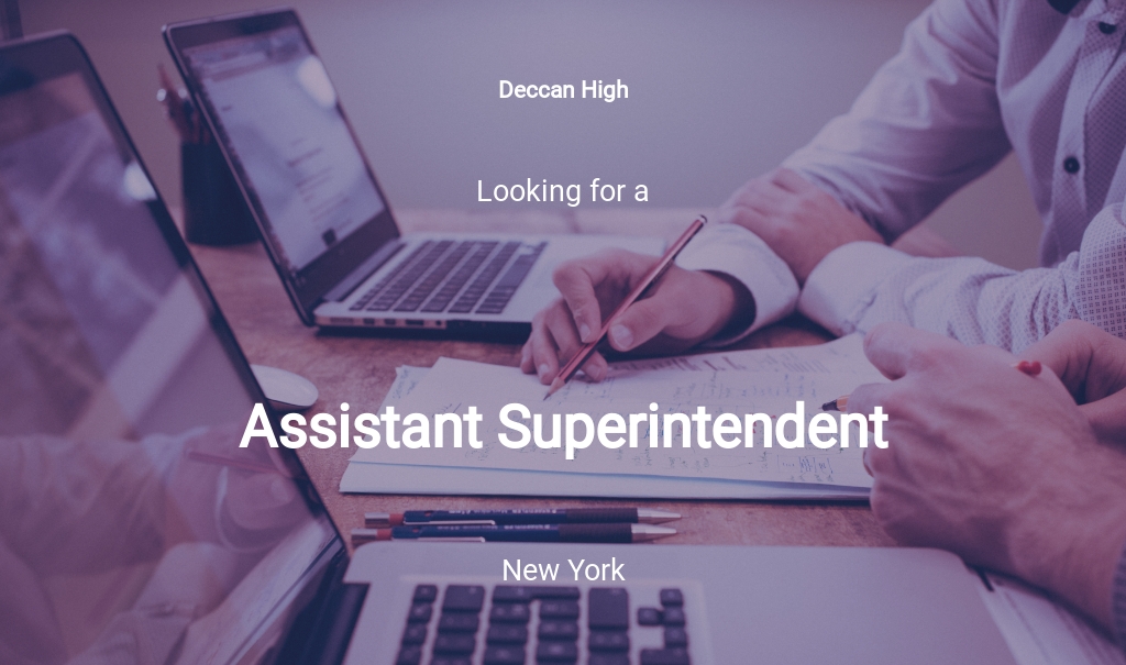 Free Assistant Superintendent of Schools Job Description Template.jpe