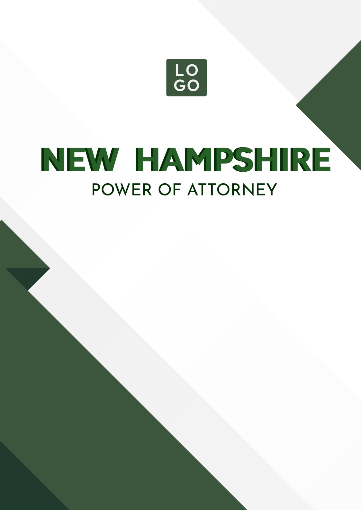 New Hampshire Power of Attorney Template