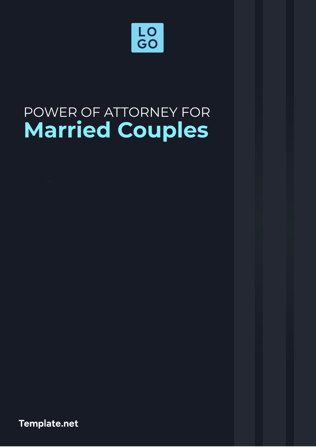 Power of Attorney For Married Couples Template