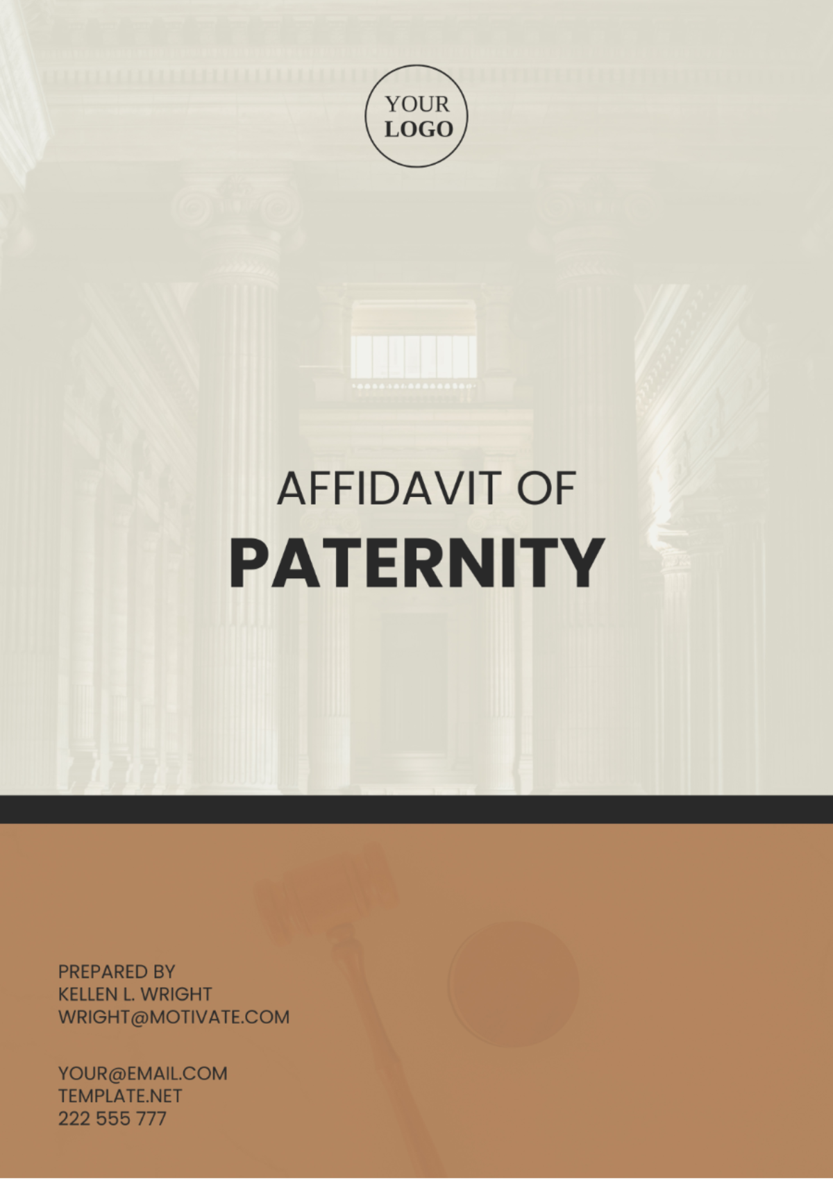 Florida Affidavit Of Paternity Template - Edit Online & Download