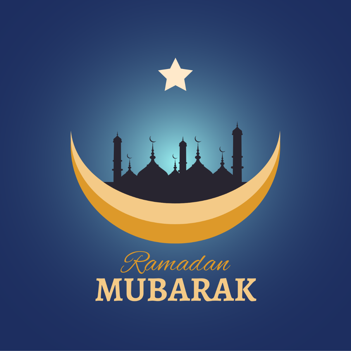 Ramadan Mubarak Gif Template