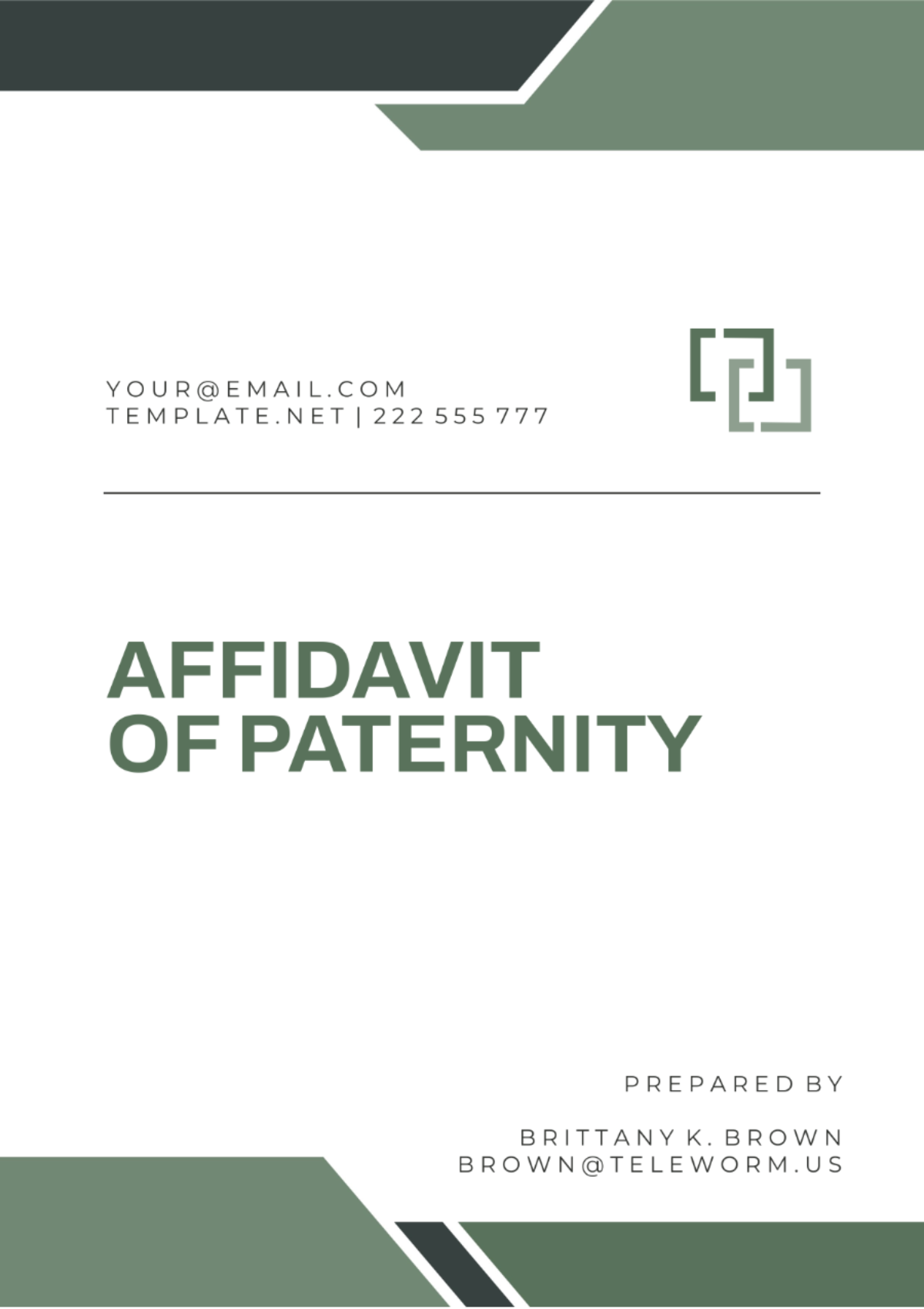 Arizona Affidavit Of Paternity Template - Edit Online & Download