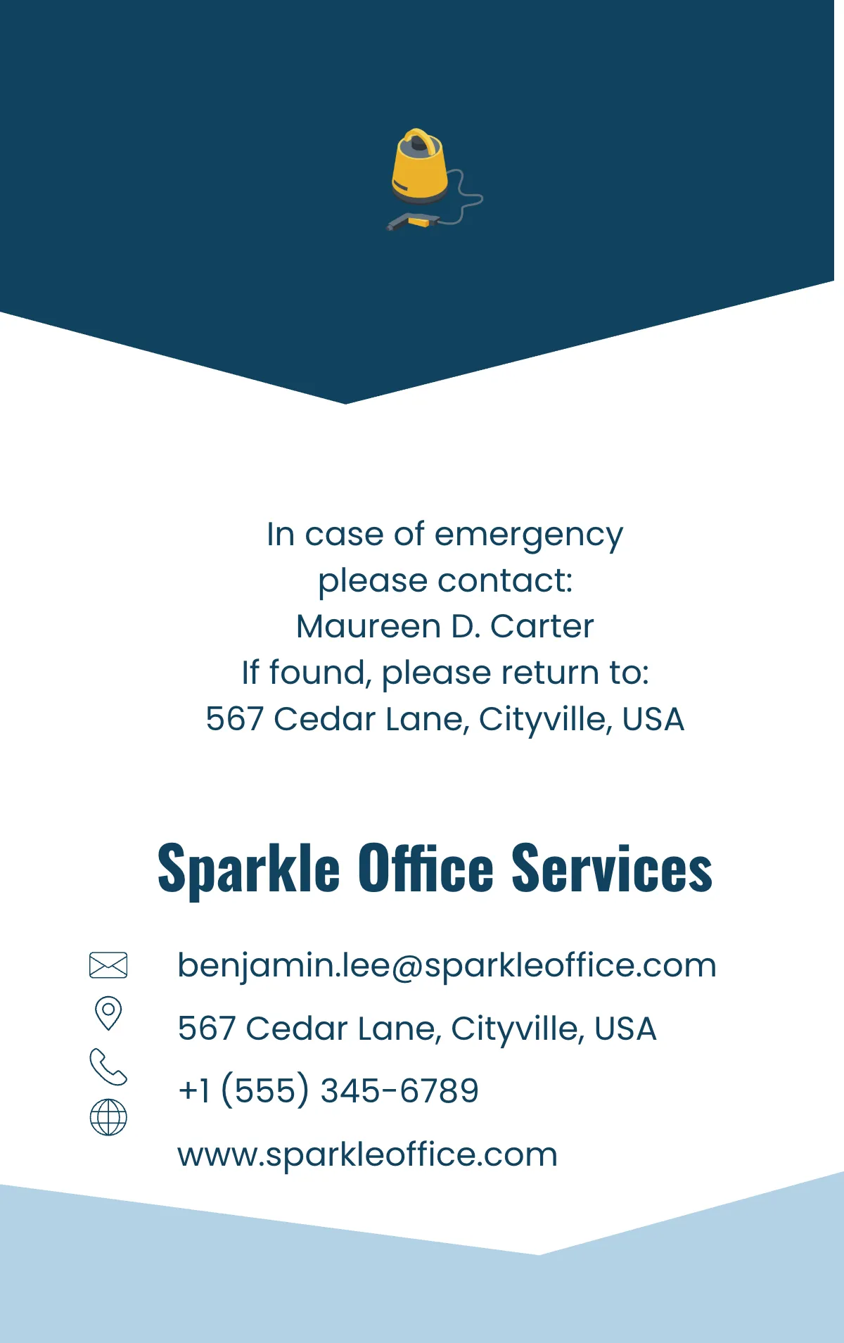 Free Office Cleaning Crew Member ID Card Template to Edit Online