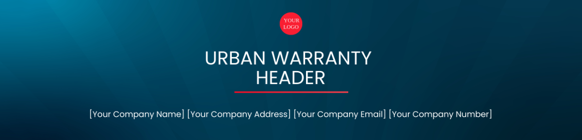 Urban Warranty Header