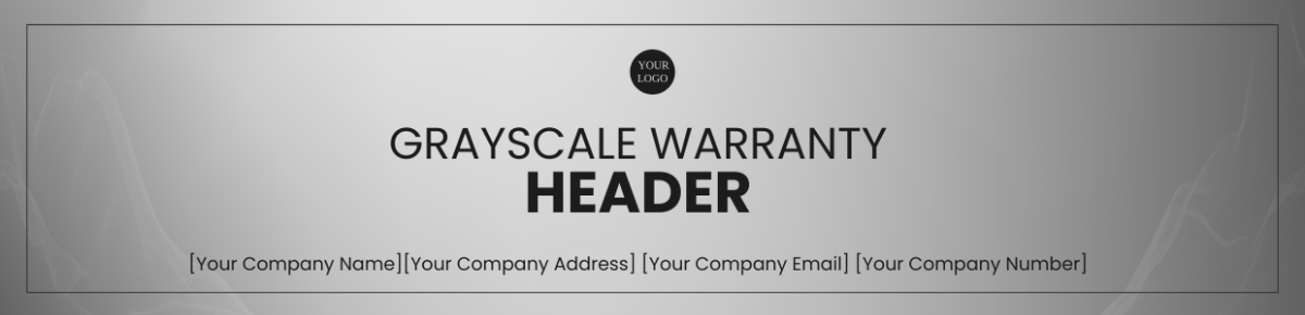 Grayscale Warranty Header