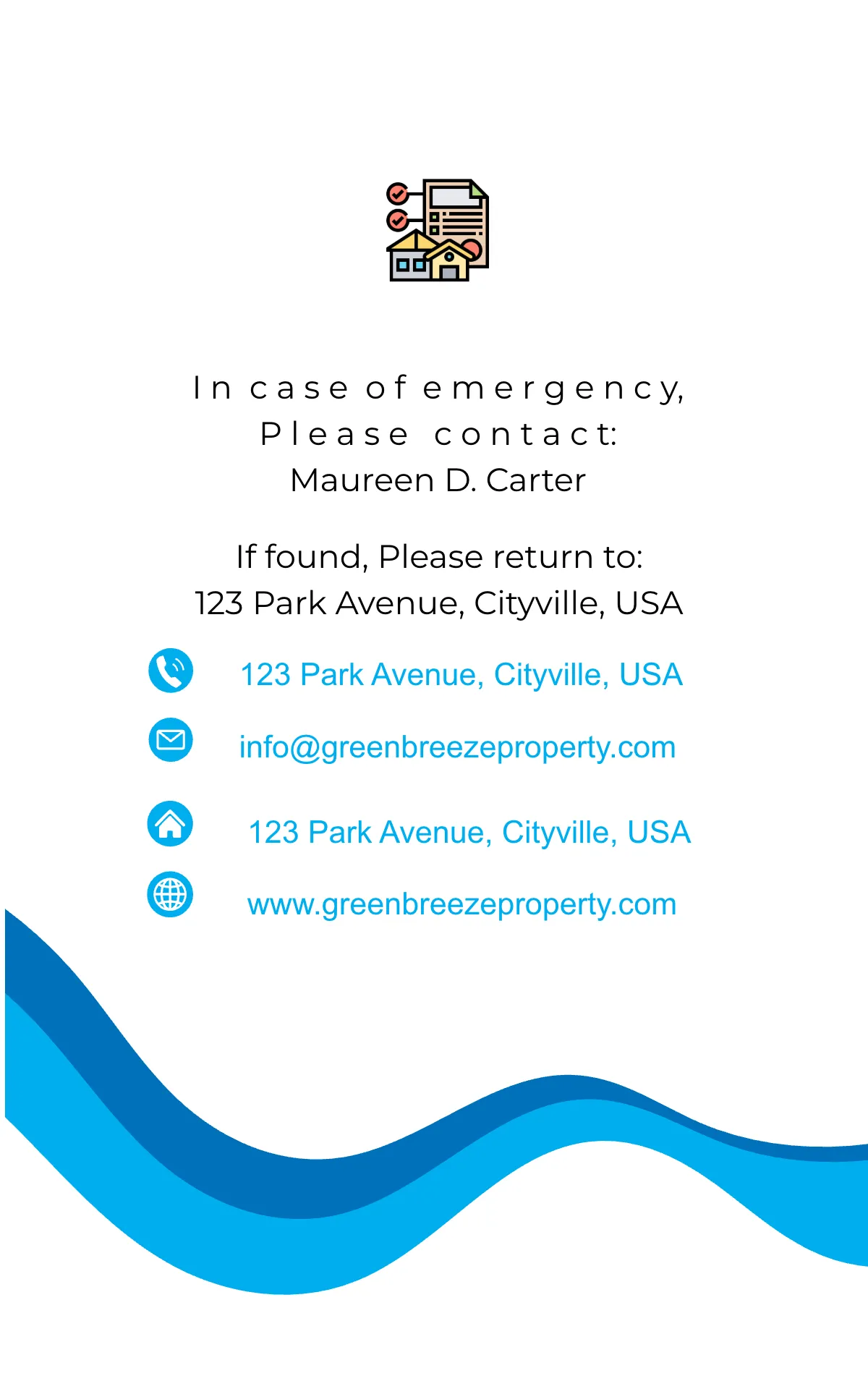 Free Property Management Cleaning Staff ID Card Template to Edit Online