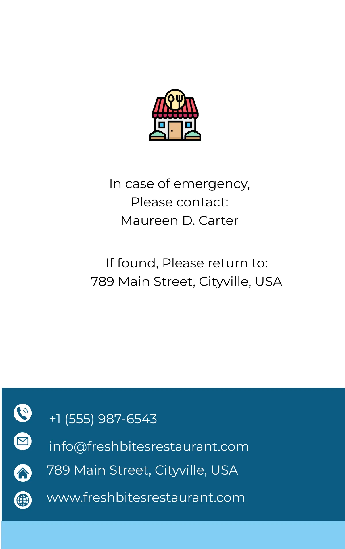 Free Restaurant and Kitchen Cleaner ID Card Template to Edit Online