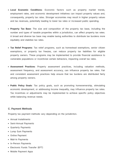 Free Real Estate Tax Compliance Guide Template to Edit Online