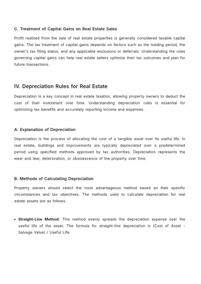 Free Real Estate Tax Compliance Guide Template to Edit Online