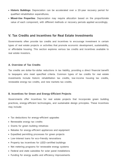 Free Real Estate Tax Compliance Guide Template to Edit Online