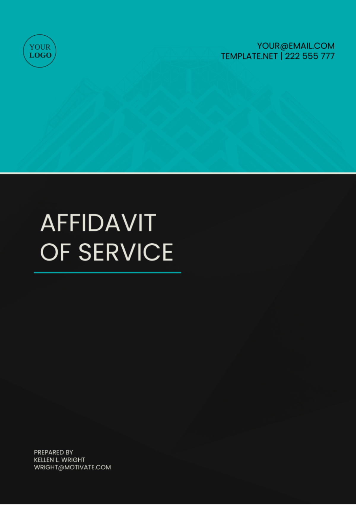 Hawaii Affidavit of Service Template - Edit Online & Download