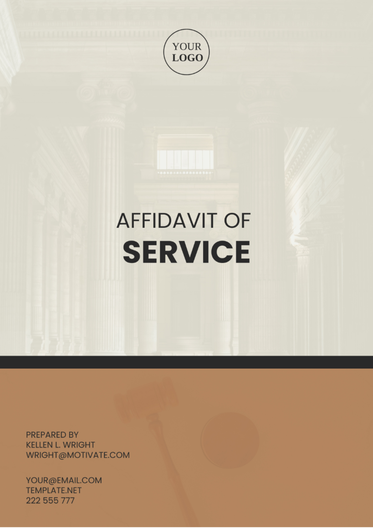 Iowa Affidavit of Service Template - Edit Online & Download