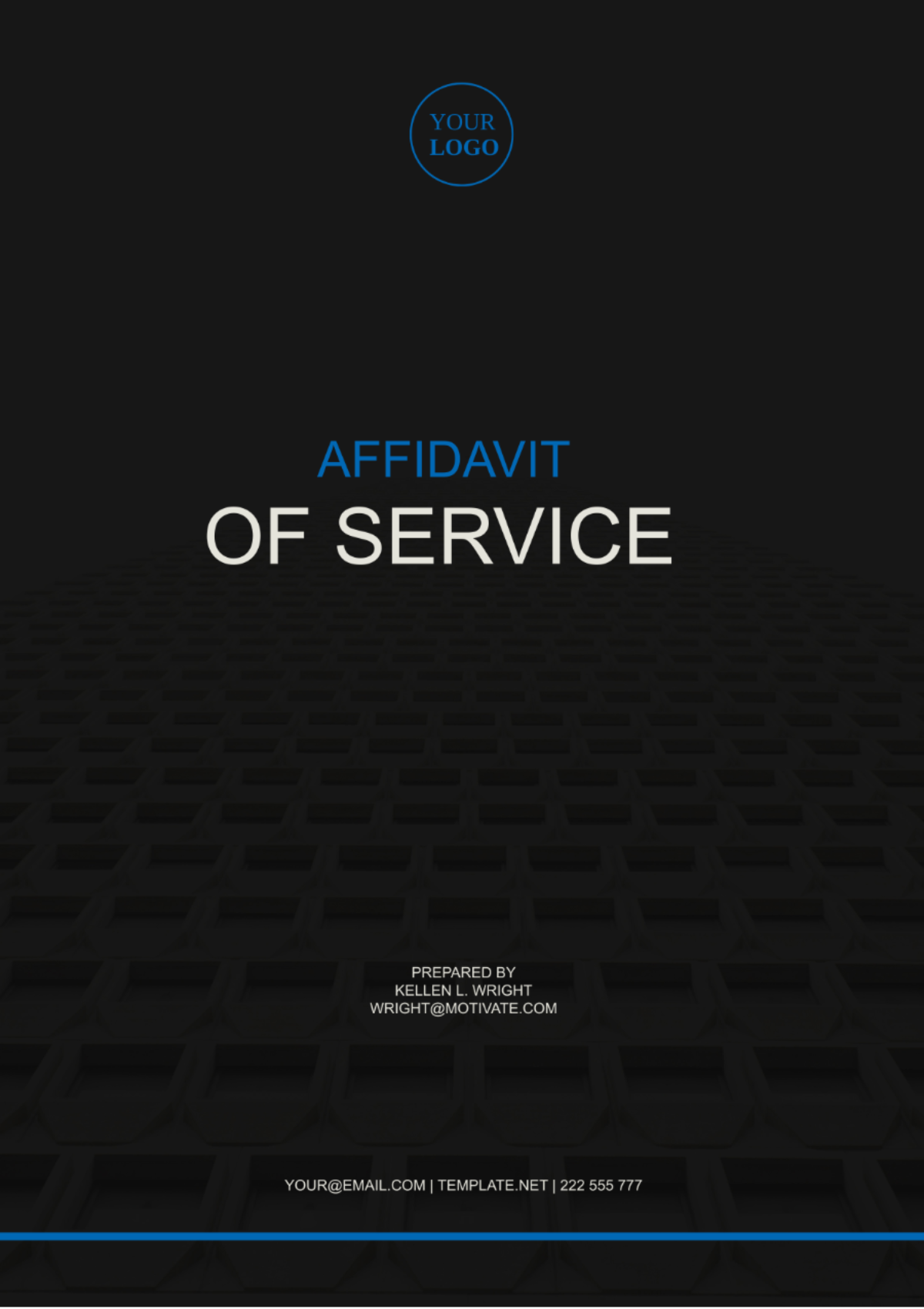 Maine Affidavit of Service Template - Edit Online & Download