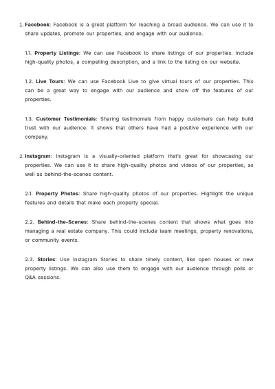 Free Real Estate Detailed Guide on Digital Marketing Template to Edit Online