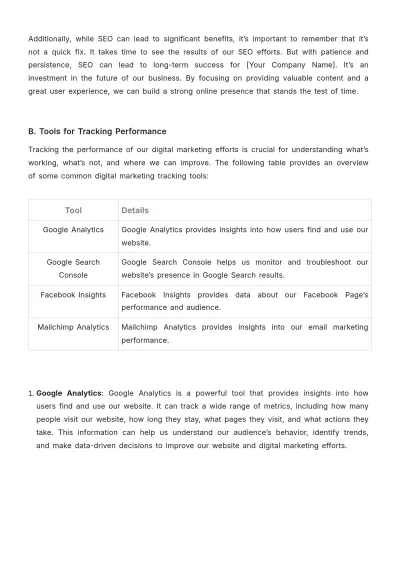 Free Real Estate Detailed Guide on Digital Marketing Template to Edit Online