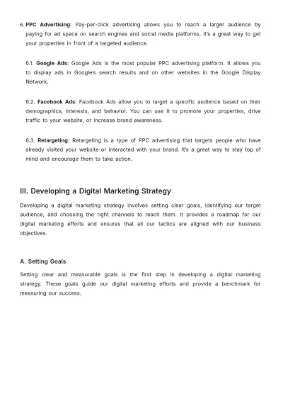 Free Real Estate Detailed Guide on Digital Marketing Template to Edit Online