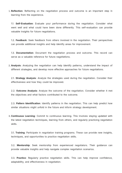 Free Real Estate Negotiation Techniques Training Guide Template to Edit Online
