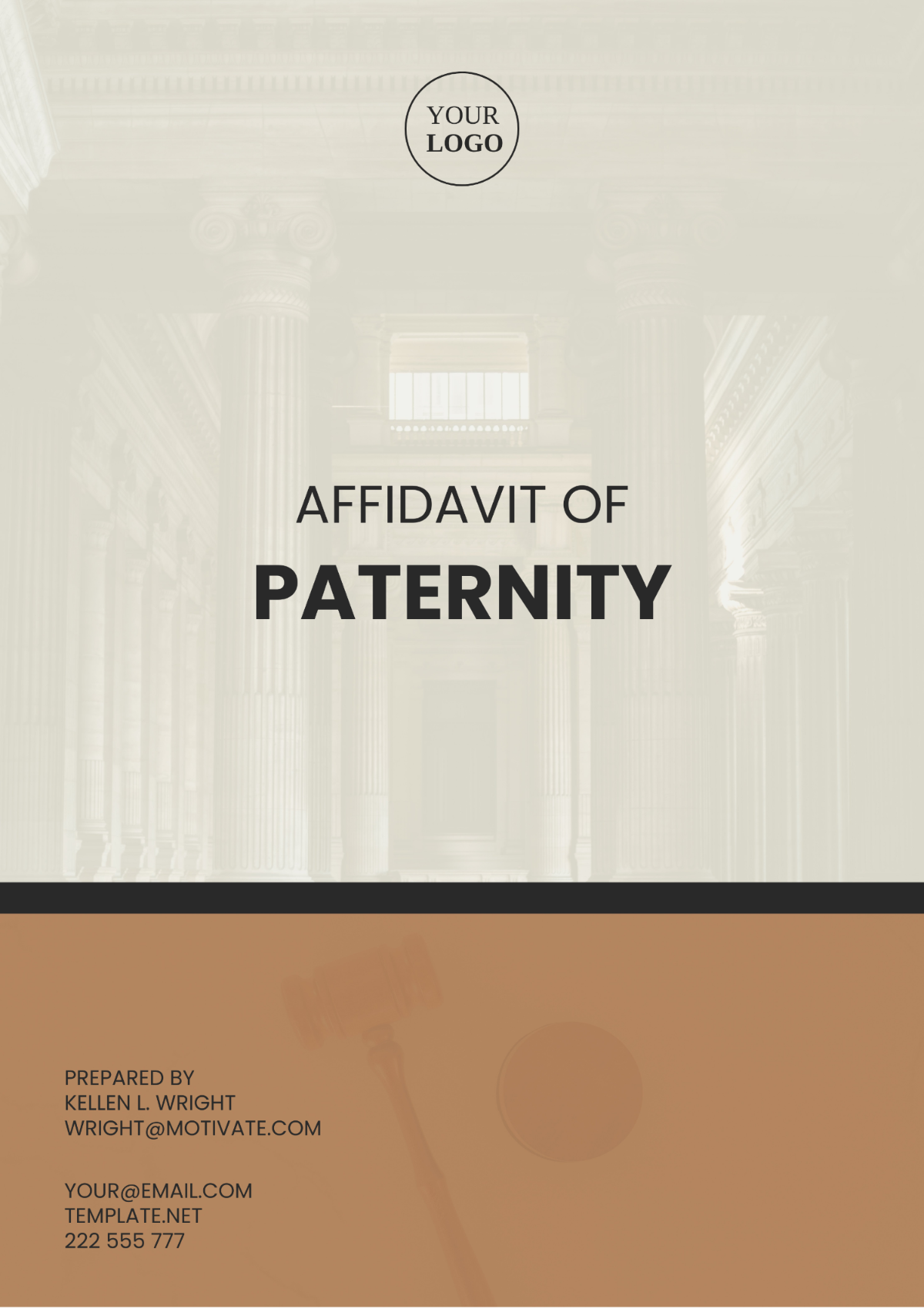 Michigan Affidavit Of Paternity Template - Edit Online & Download