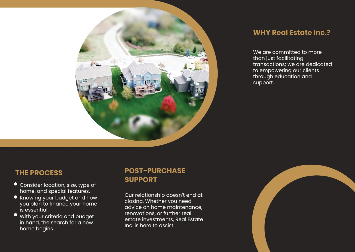 Free Home Buyer???s Guide Brochure Template to Edit Online