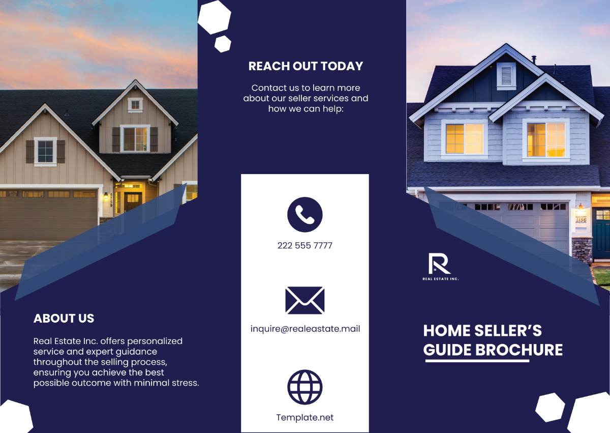 Home Seller’s Strategy Brochure Template