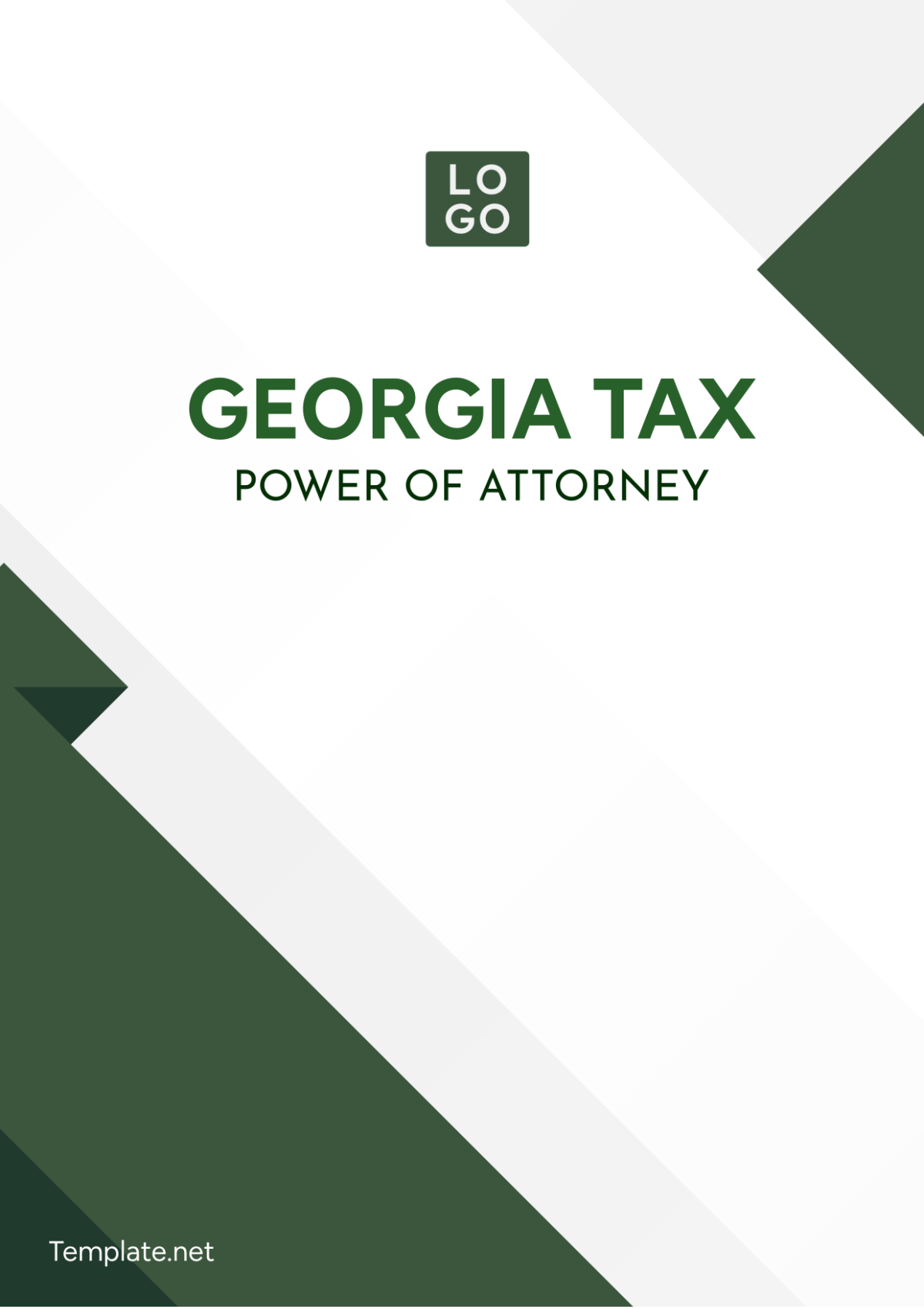 Georgia Tax Power of Attorney Template - Edit Online & Download