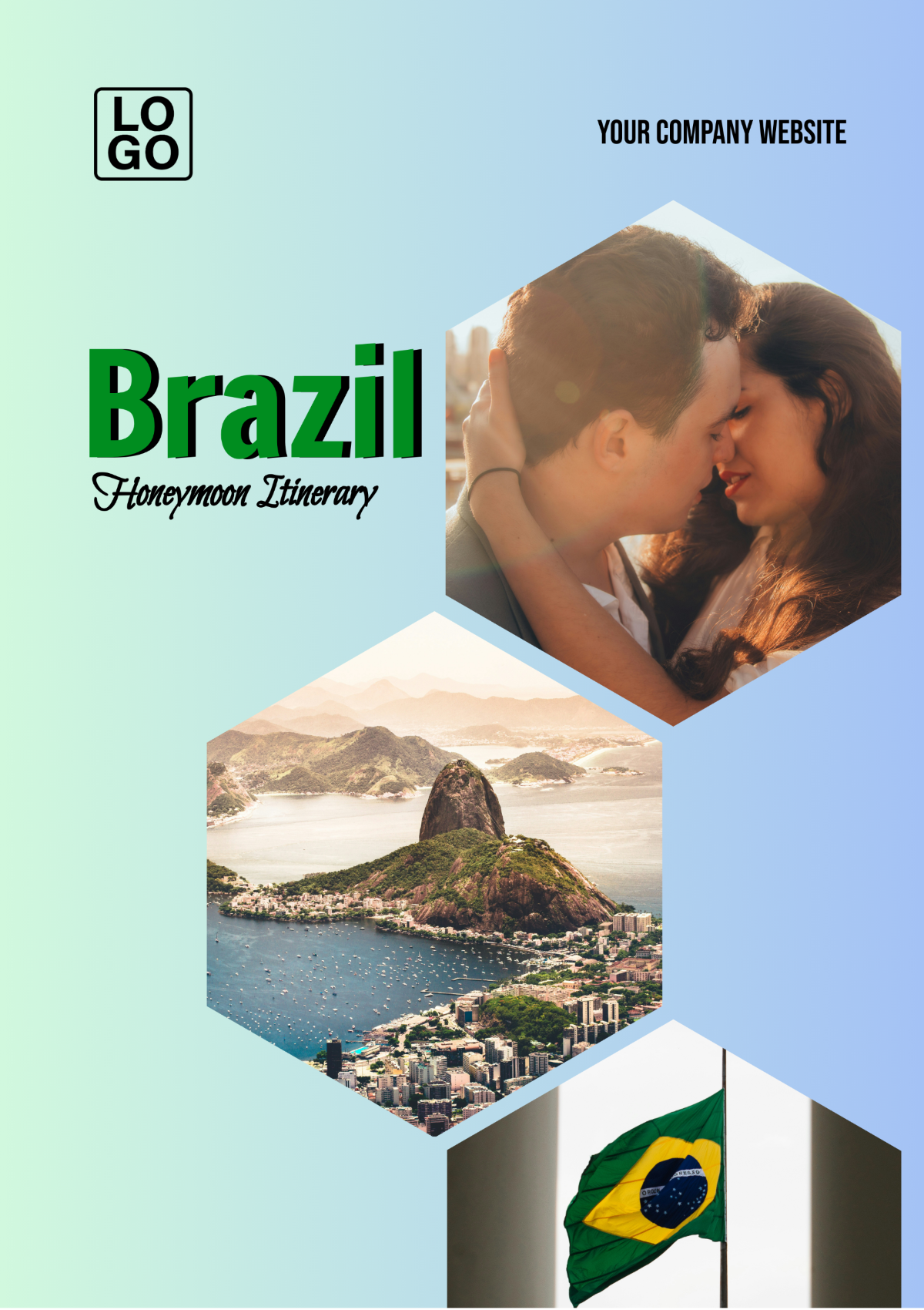 Brazil Honeymoon Itinerary Template - Edit Online & Download