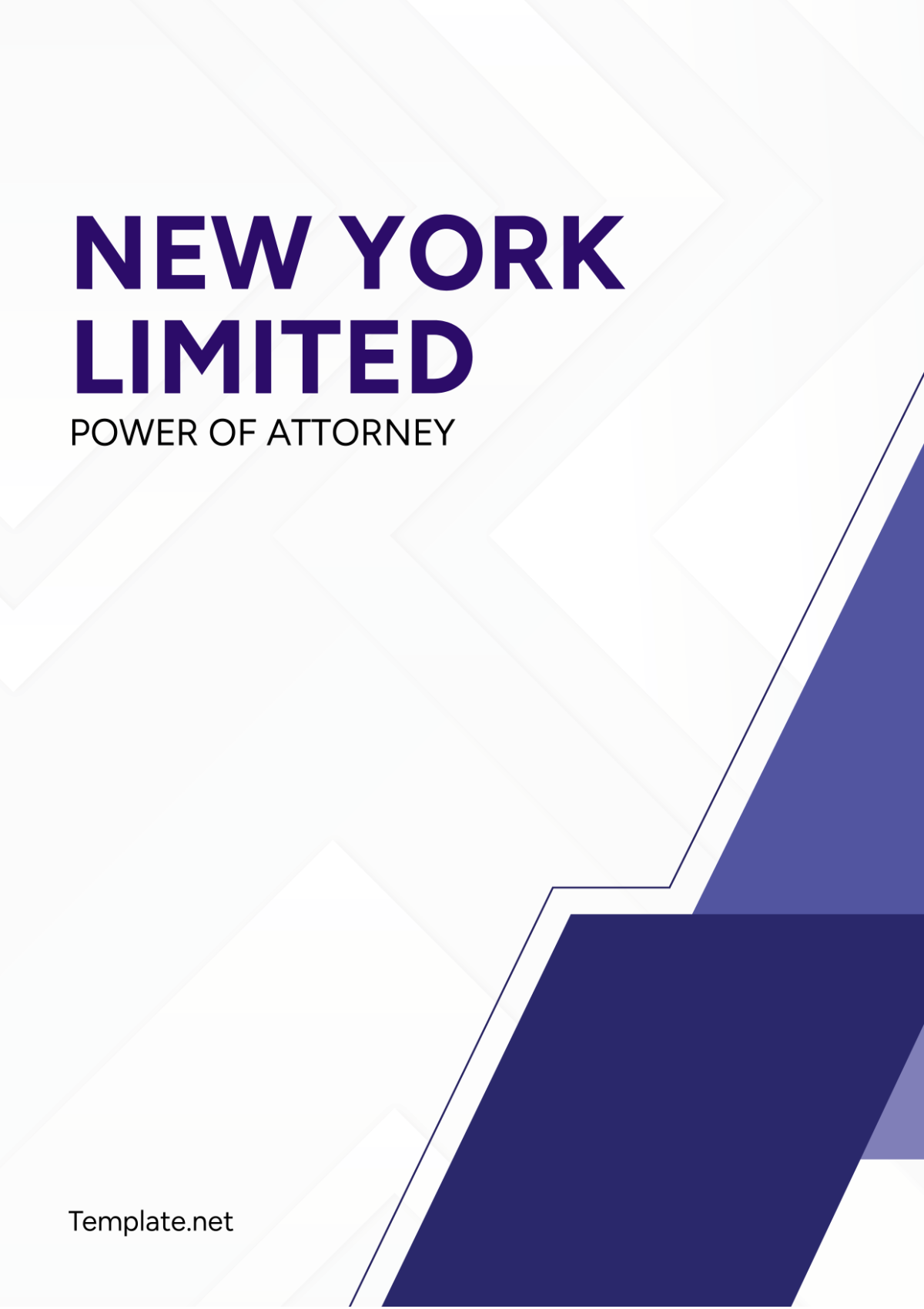 Free New York Limited Power of Attorney Template
