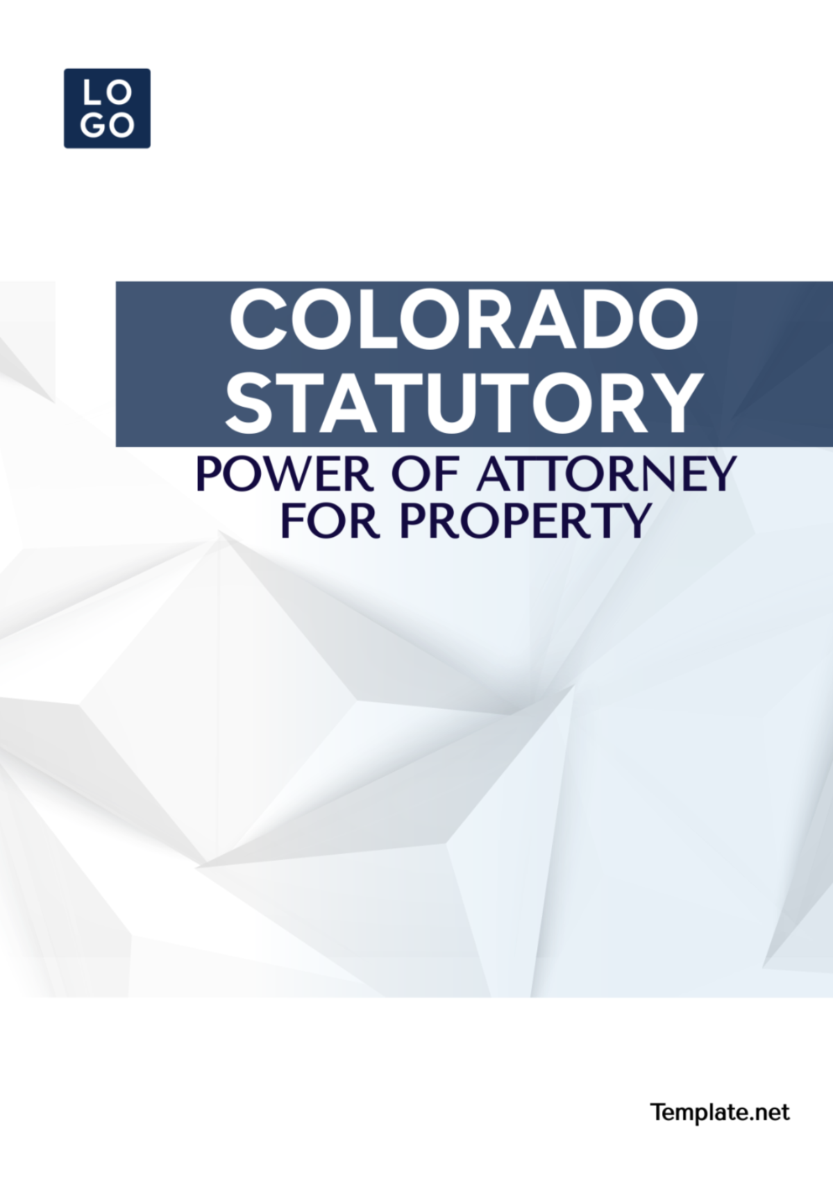 Colorado Statutory Power of Attorney For Property Template - Edit Online & Download