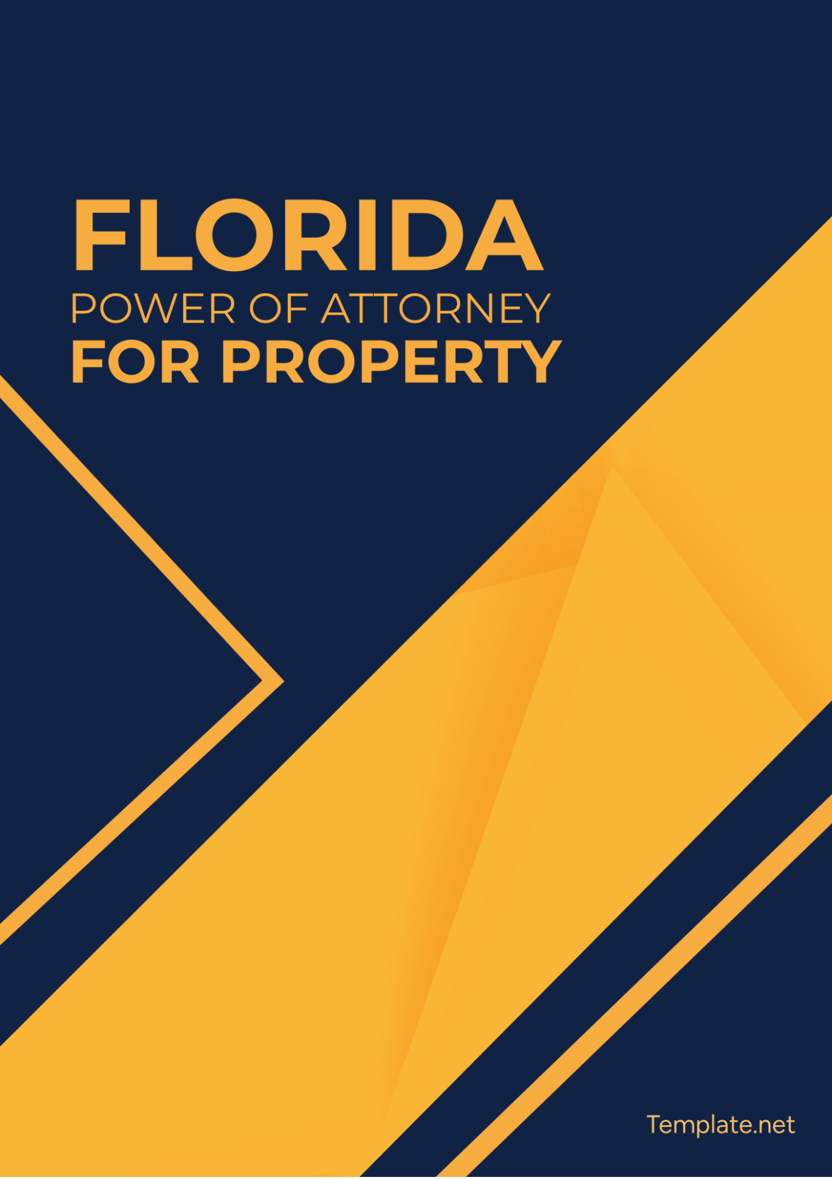 Free Florida Power of Attorney For Property Template 