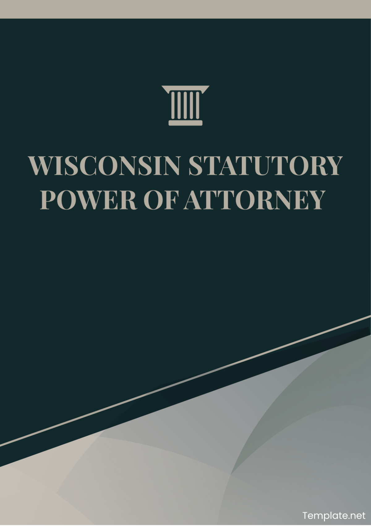 Wisconsin Statutory Power of Attorney Template