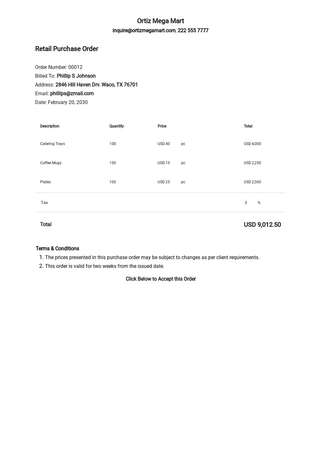 Free Retail Purchase Order Template.jpe