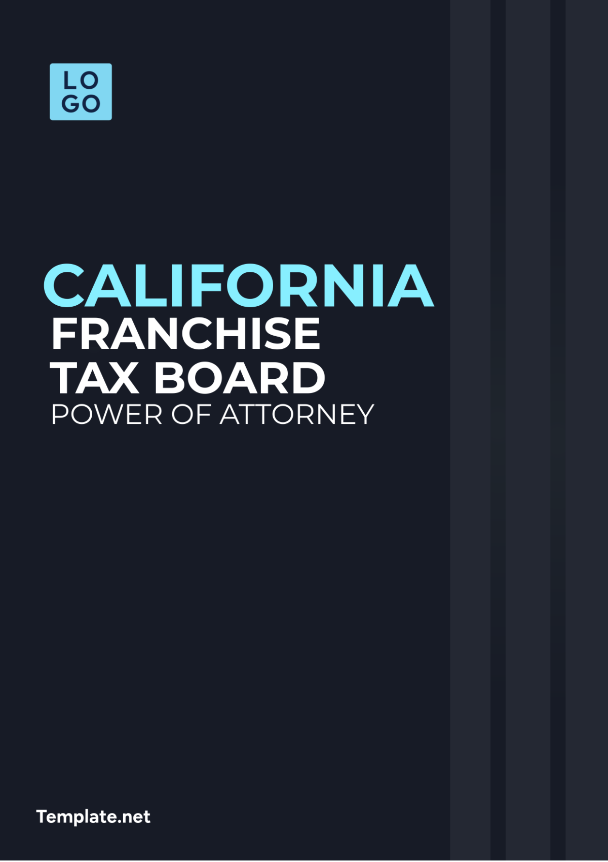 California Franchise Tax Board Power of Attorney Template