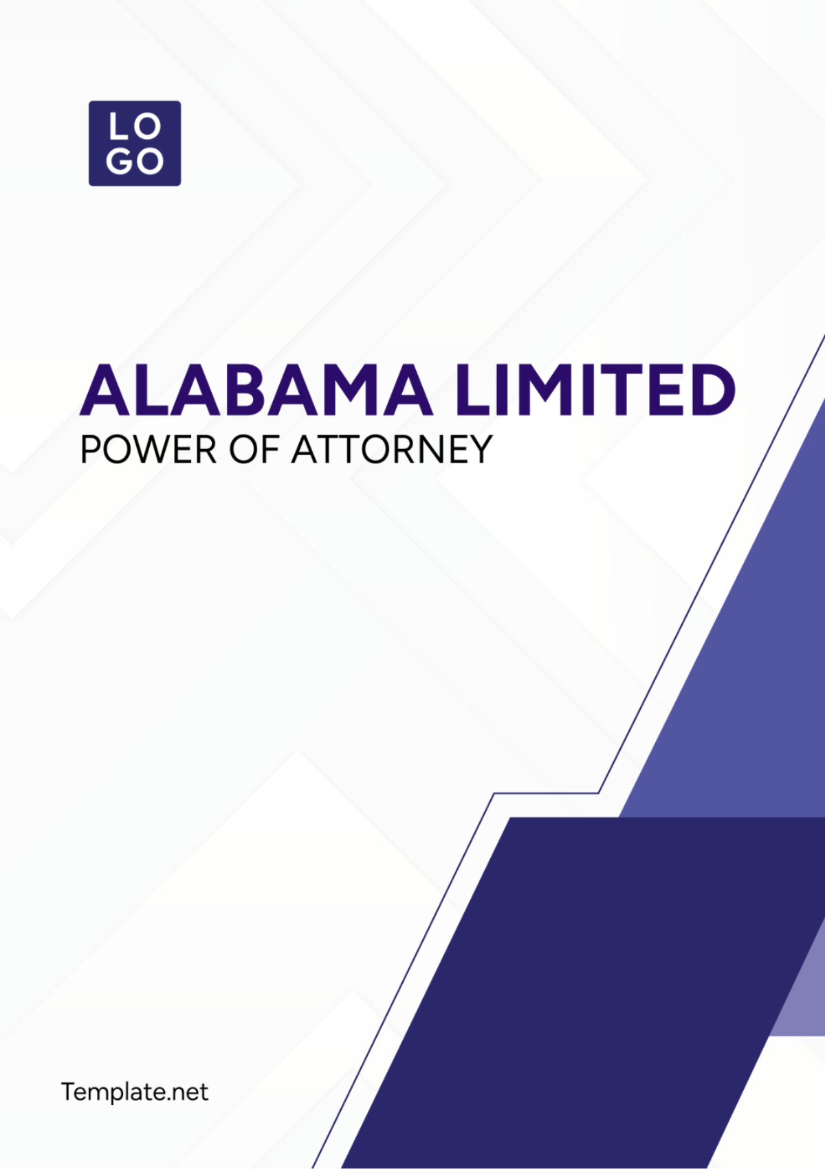 Alabama Limited Power of Attorney Template