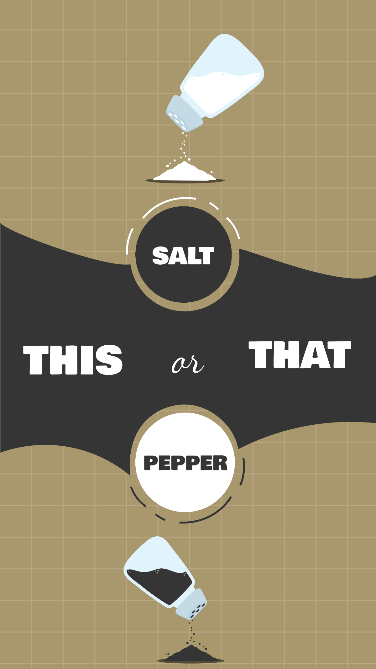Free Salt or Pepper This or That Instagram Story Template