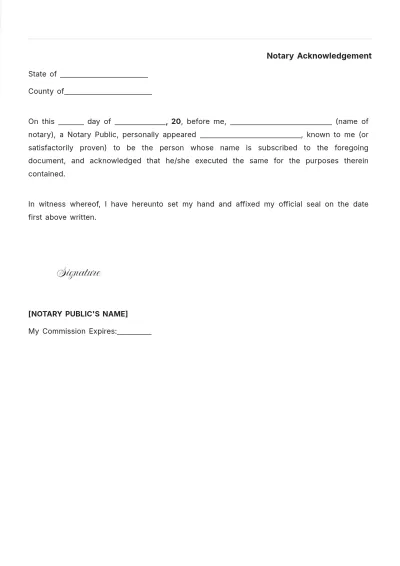 Free Power of Attorney for Real Estate Purchase Template to Edit Online