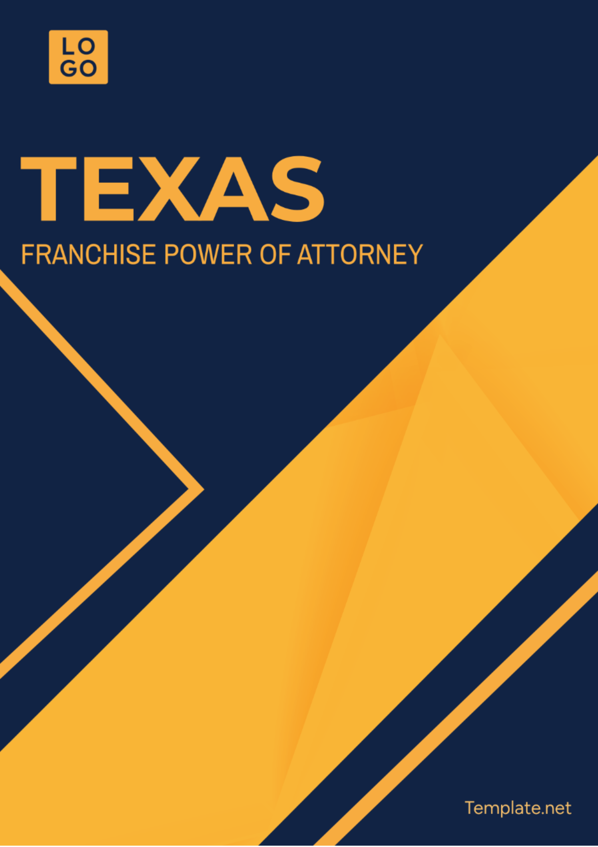 Texas Franchise Tax Power of Attorney Template