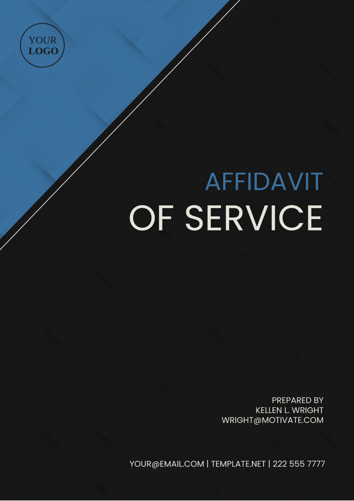 Massachusetts Affidavit of Service Template - Edit Online & Download