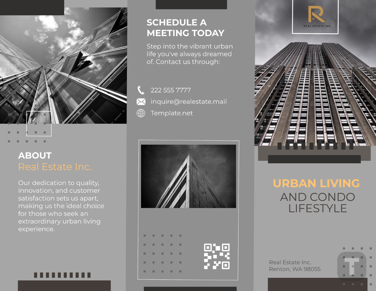 Urban Living and Condo Lifestyle Brochure