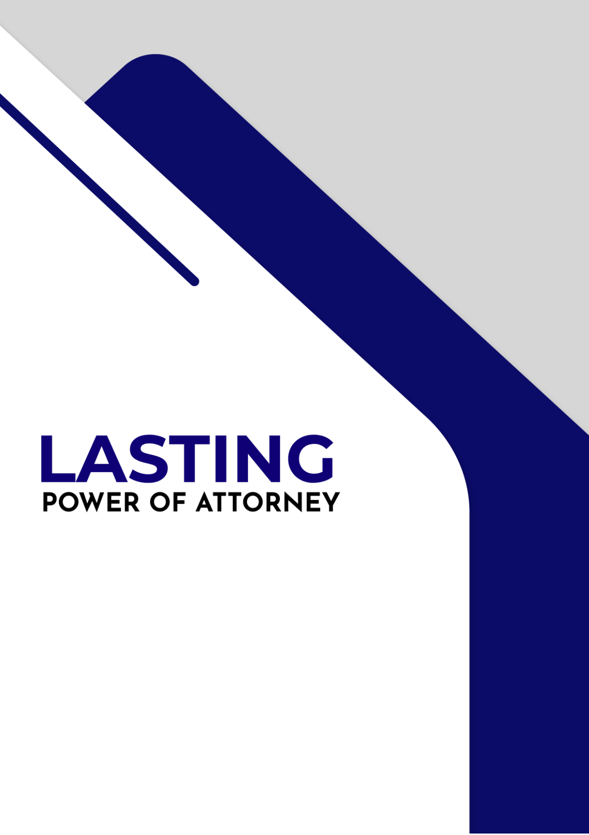 Lasting Power of Attorney Template