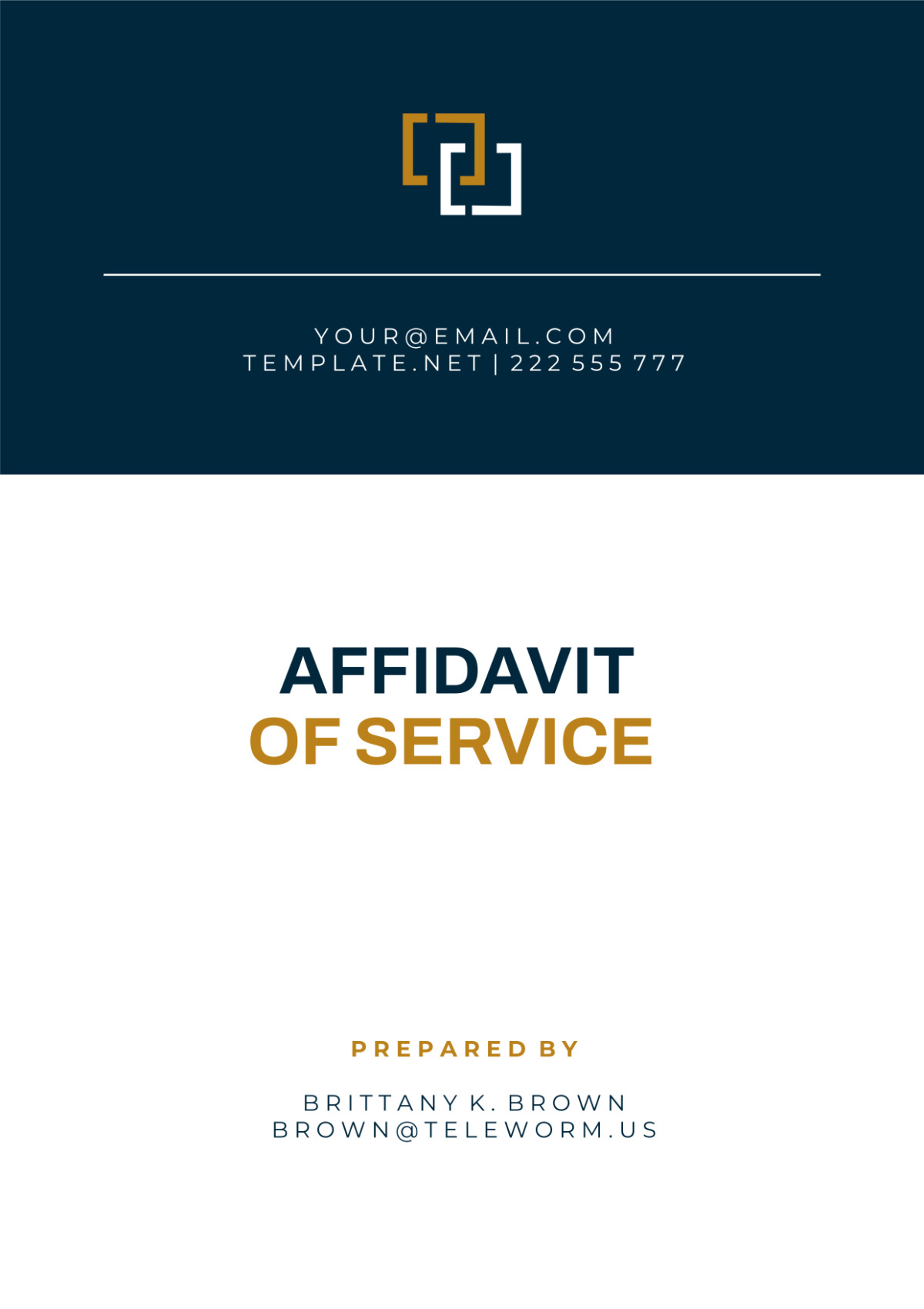 Indiana Affidavit of Service Template - Edit Online & Download