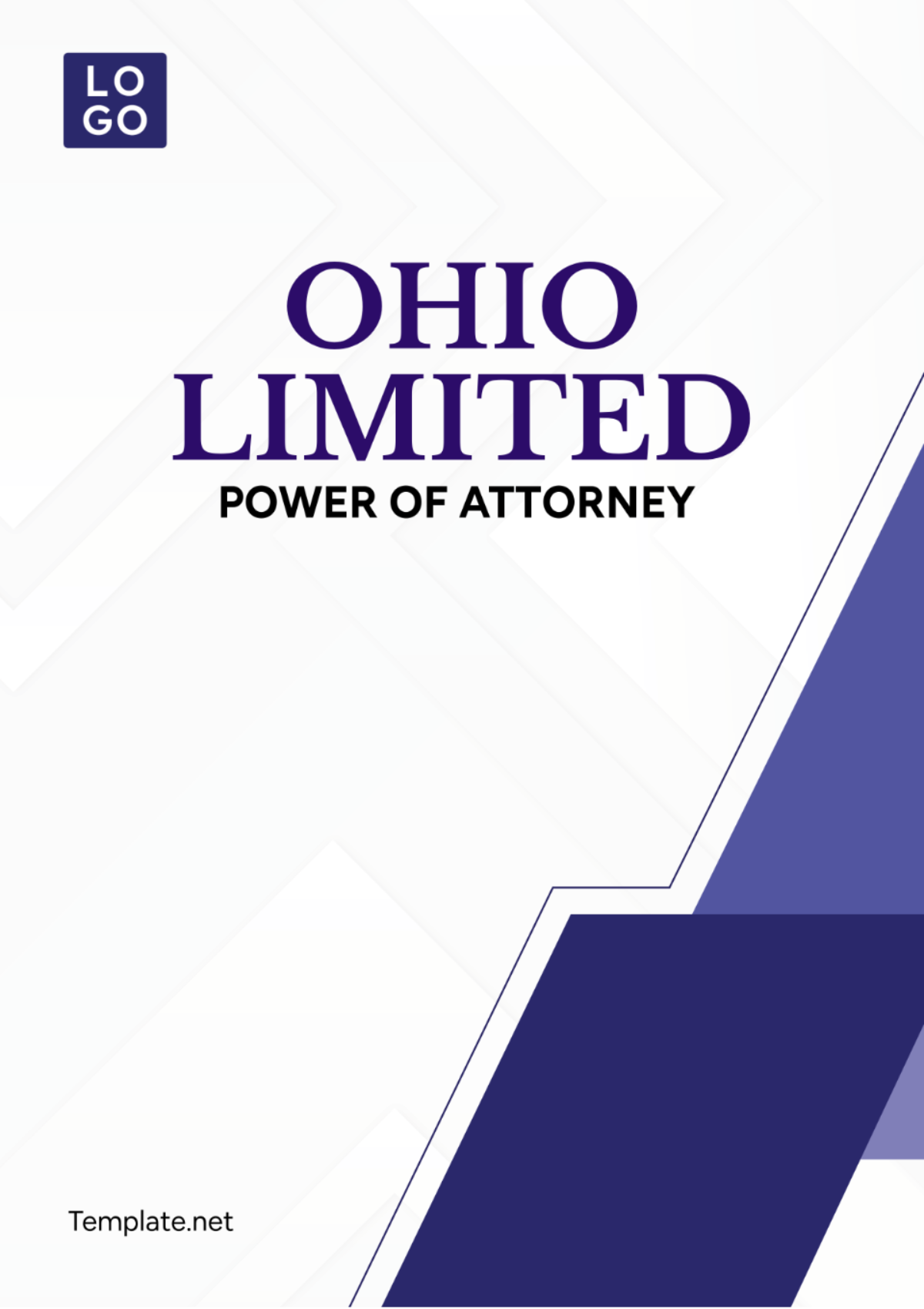 Ohio Limited Power of Attorney Template