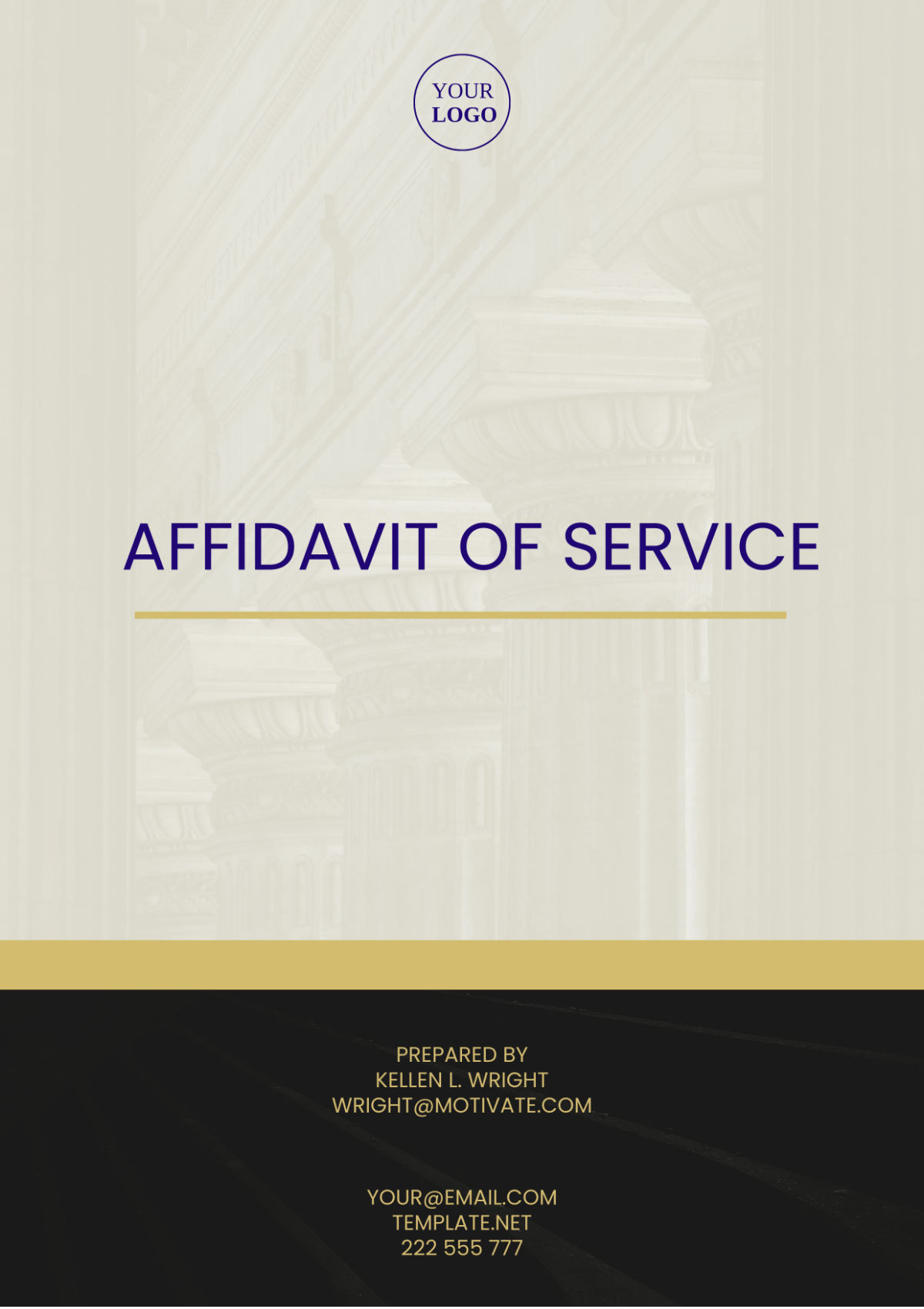 New Jersey Affidavit of Service Template - Edit Online & Download