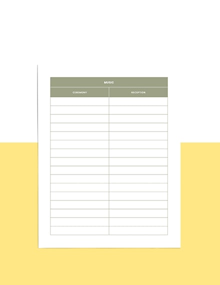 Printable Wedding Planner Download
