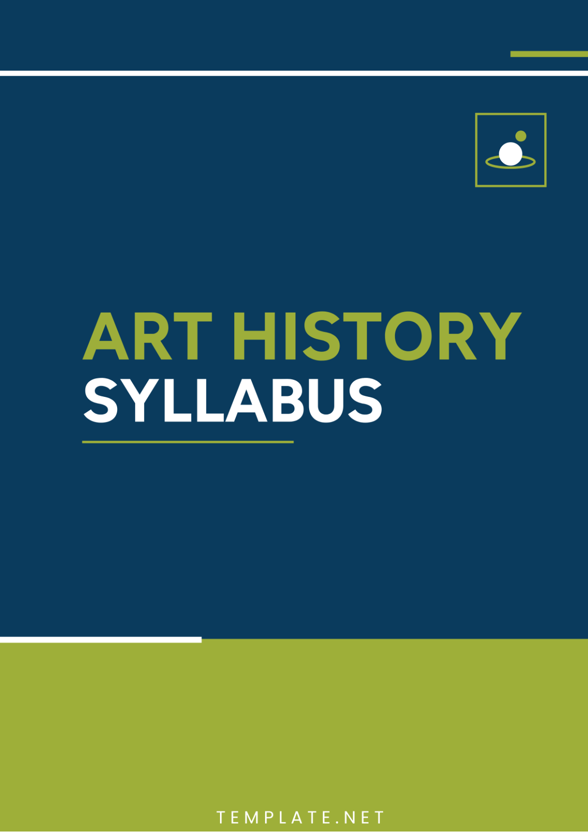 Art History Syllabus Template