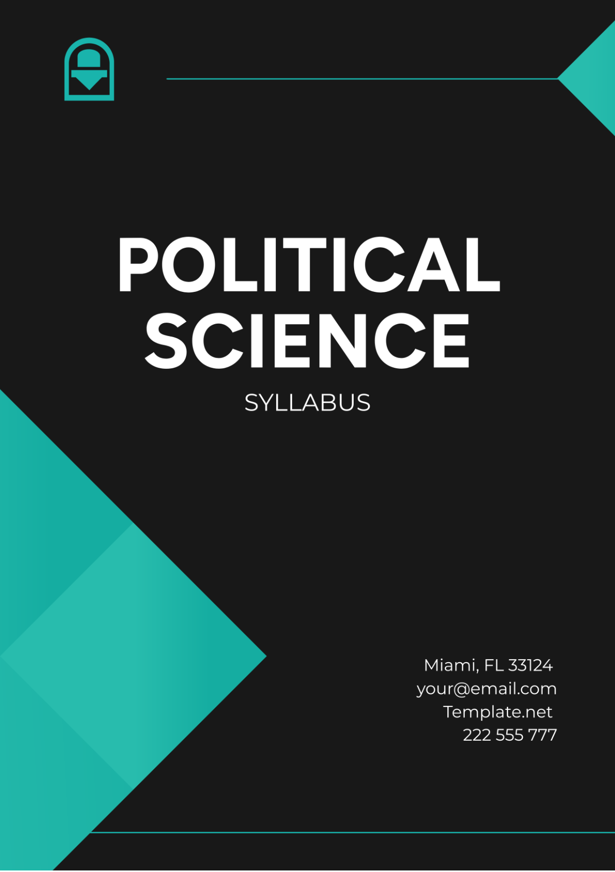 Political Science Syllabus Template