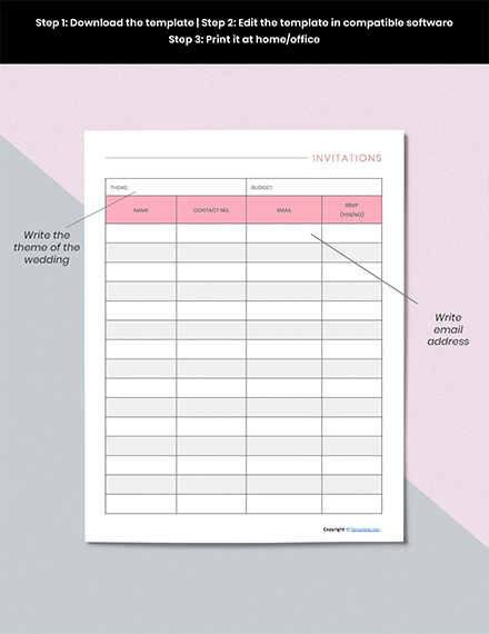 Free Sample 12-Month Wedding Planner Template to Edit Online Free Sample 12-Month Wedding Planner Template to Edit Online